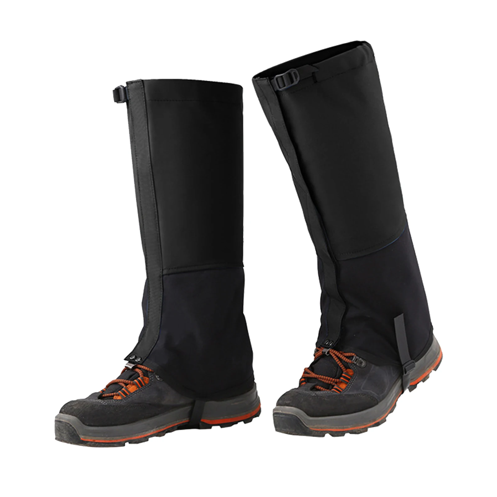 

1 Пара регулируемых ремней, эргономичный, сохраняющий тепло, для скалолазания, для зимнего туризма, водонепроницаемый Гетр для ног, клейкая ...