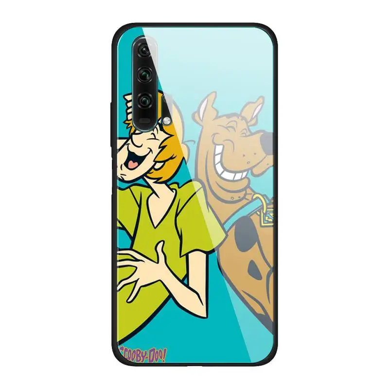 

Scooby Doo Phone Case For Huawei Mate 9 10 lite 20Pro&Tempered Glass Back Cover For Honor 7A 8X 9 10 V10