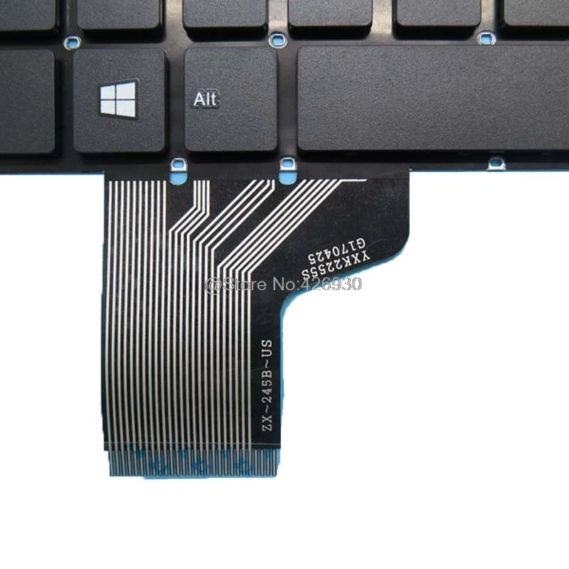 Ноутбук США RU Клавиатура для Irbis NB116 ZX 245B US YXK2255S G170425 Английский Русский черный без