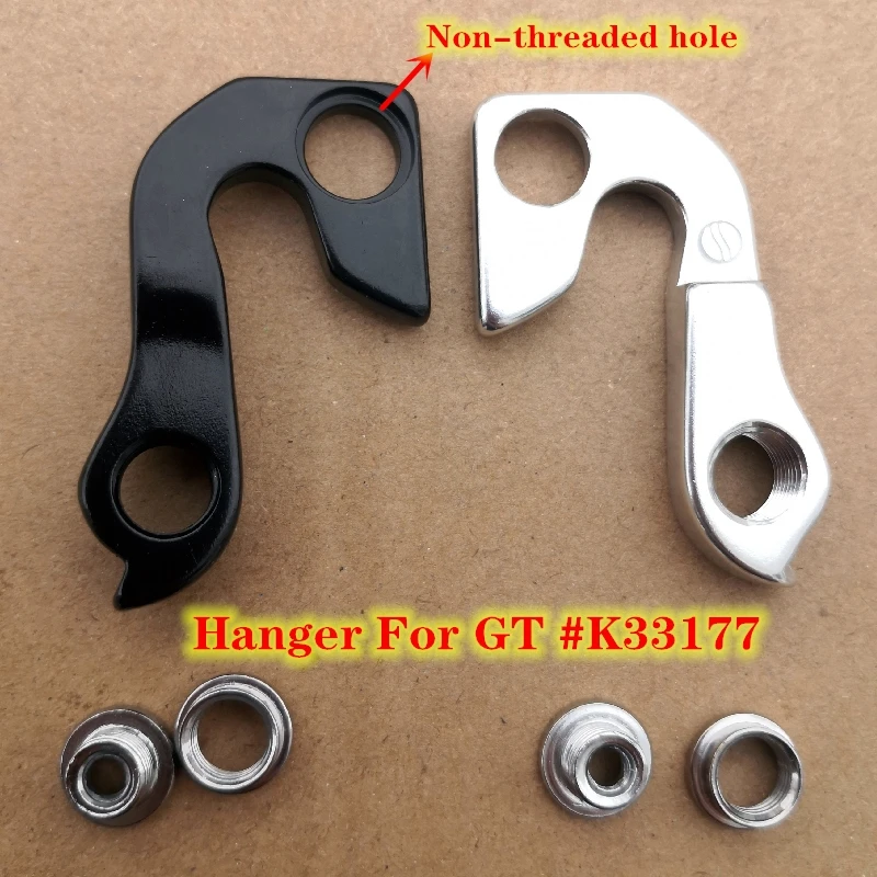 2pc Bicycle rear derailleur hanger For GT #K33177 Transeo Nomad Passage Roundabout Talera GT Traffic Series carbon frame dropout