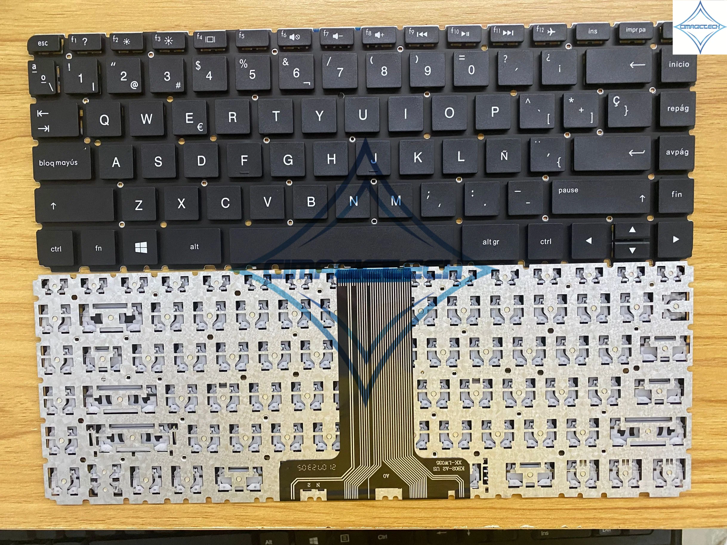 

Клавиатура для ноутбука HP Pavilion X360, 14-bs, 14-bs023la, 14-bs024la, 14-bs025la Teclado Latino, с испанской раскладкой