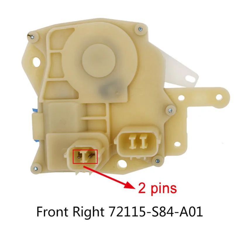 Привод замка двери для Honda Civic Accord odysey S2000 Insight CRV Acura 72155 S84 A11 72115 A01|Замки и фурнитура|