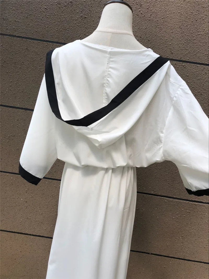 2019 лоскутное сексуальное пляжное платье бикини с капюшоном женский купальный