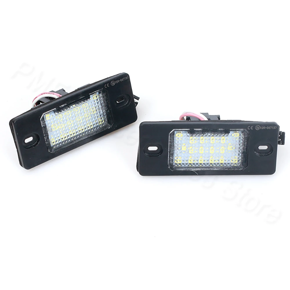 PMFC светодиодный номер Подсветка регистрационного номера 1 пара Canbus Error Free белый 12v