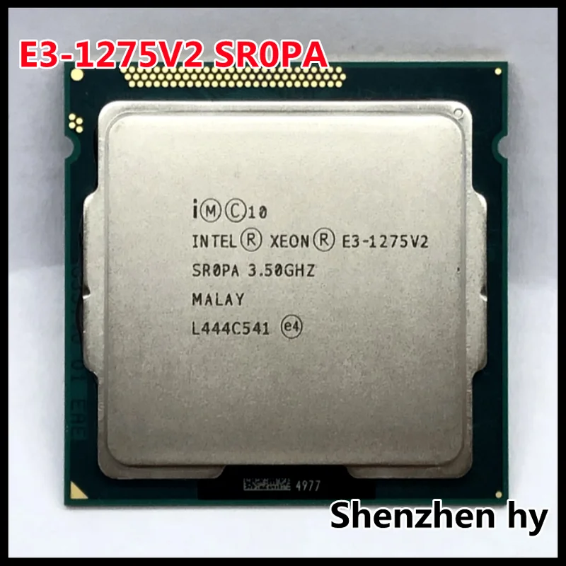 

E3-1275V2 E3 1275 V2 SR0PA 3.5 GHz CPU Processor 8M 77W LGA 1155