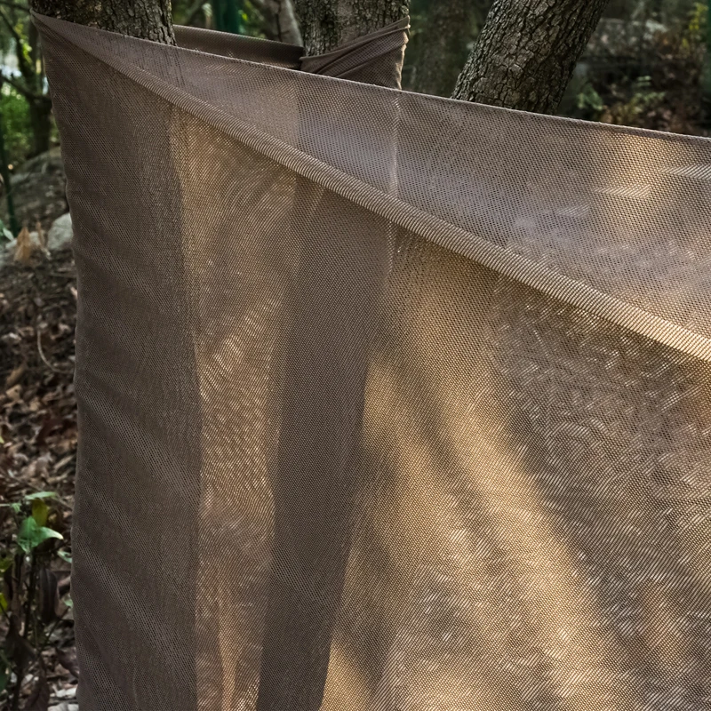 

300D Single Khaki Mesh Fabric Cloth Shade Net Camo-net Home Garden Decoration Fence Curtain Outdoor Shade Awning Cover 1.5M Wide