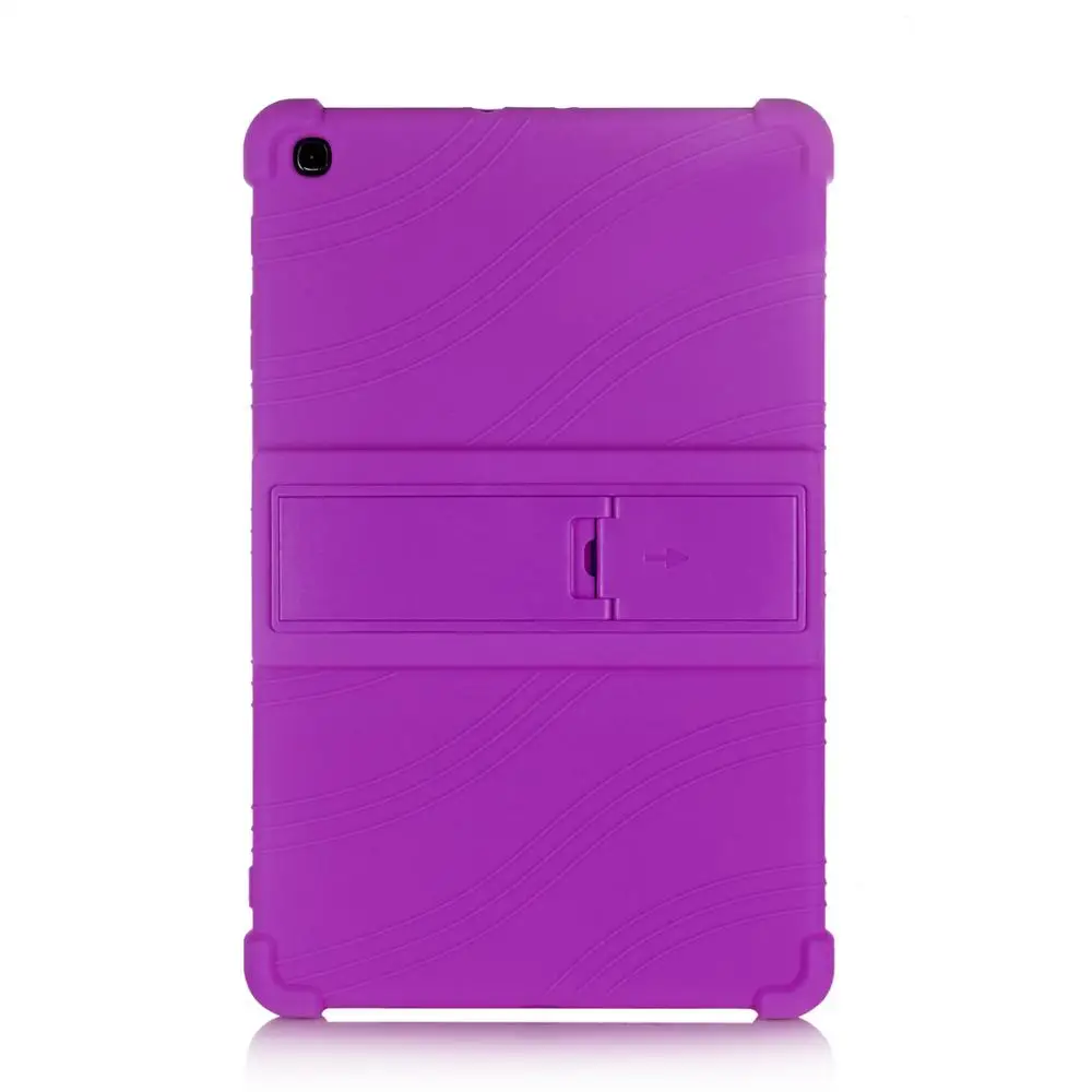 Мягкий силиконовый резиновый чехол с подставкой для Samsung Galaxy Tab A 10 1 2019 T510 T515 SM-T510