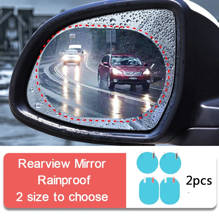 2 шт. Защитная мягкая плёнка для зеркала заднего вида|Оконные мембраны| |