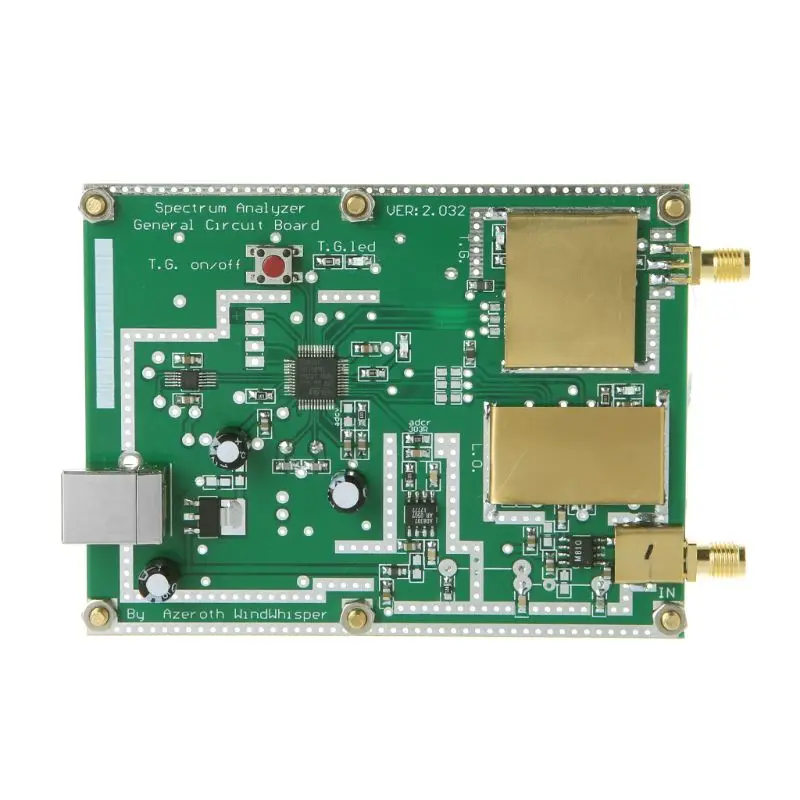 Простой анализатор спектра D6 с микрогенератором сигналов соотношение частоты