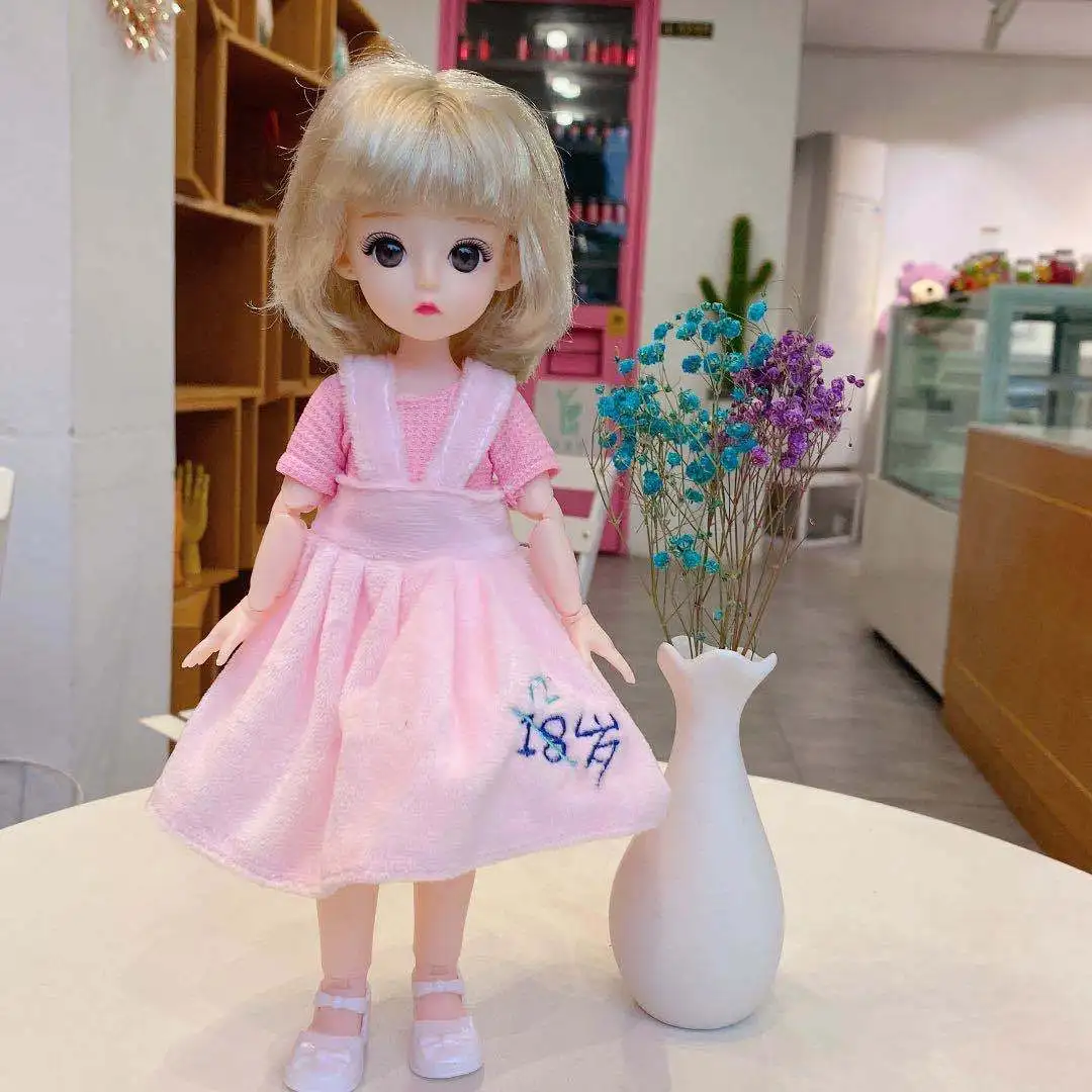 

Новинка 30 см костюм принцессы наряд 6 баллов bjd кукла игровой домик игрушка подарок на день рождения Детские игрушки «сделай сам» для девоче...