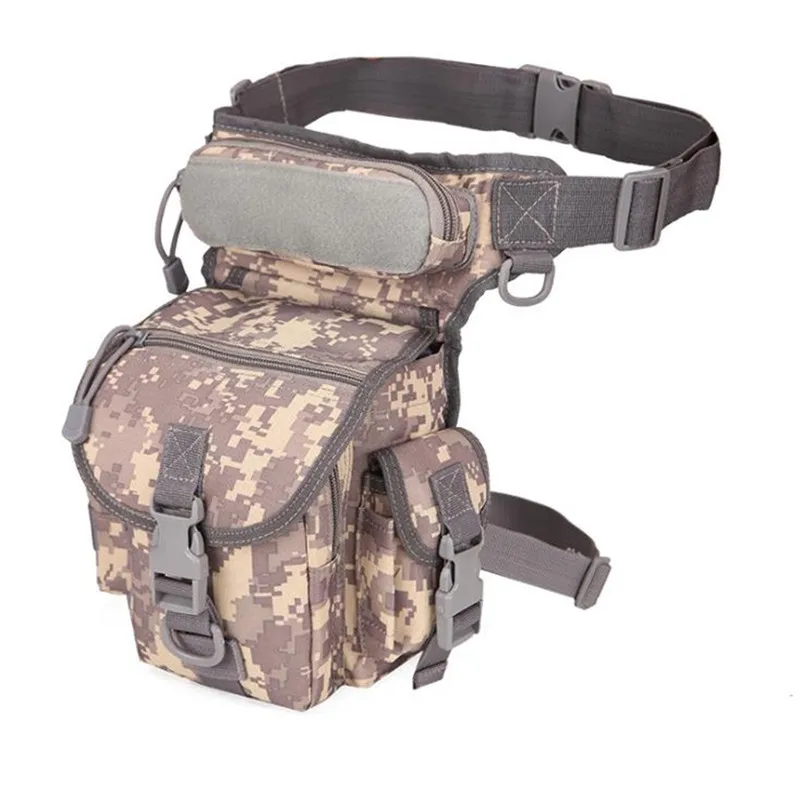 

Utility Tactical Waist Pack Outdoor Bag Pouch Military Camping Hiking Waist Water Bottle Belt Bags Camouflage Waist Fanny Pack