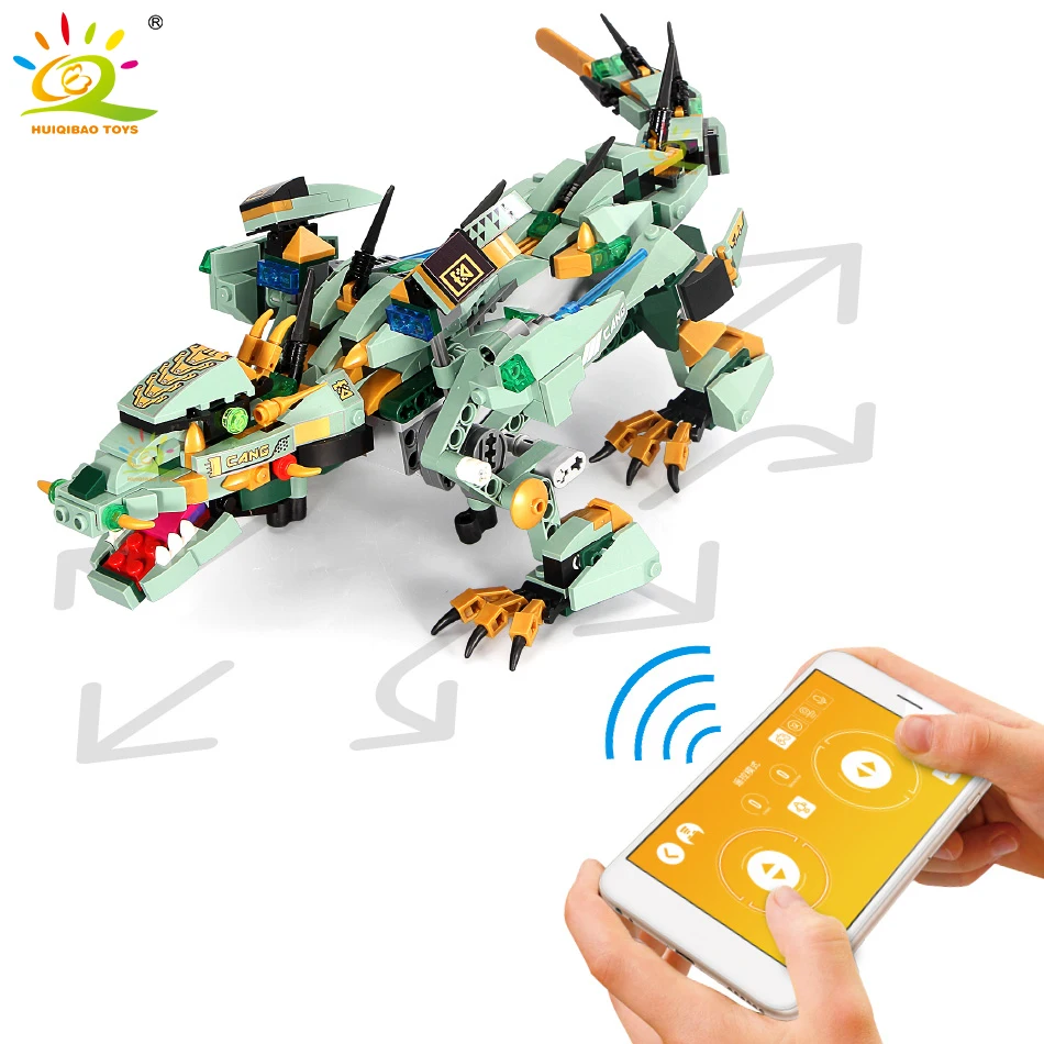 HUIQIBAO ниндзя Темный вооруженный Дракон рыцарь электрический пульт