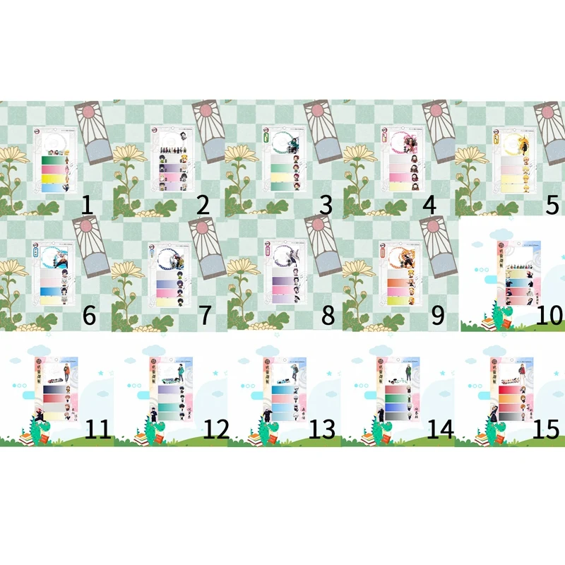 

Jujutsu Kaisen Cosplay Yuji Itadori Kugisaki Nobara Self-adhesive Stickers Anime Adult Student COS Memo Christmas Gift