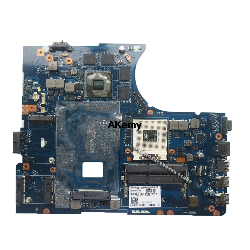 

Y580 QIWY4 LA-8002P motherboard For Lenovo Y580 Laptop Motherboard 90001314 GTX660M 2G HM76 DDR3 Test 100% work