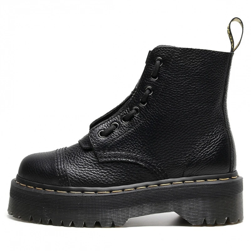 

Enuine Leather Marten Boots for Women Ladies Ankle Platform Lining Female Booties Shoes Woman Casual Chunky Hot Sale 2022 New