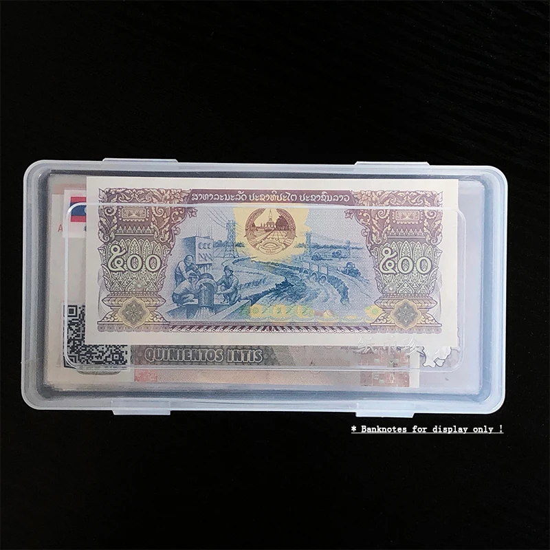 Коробка для хранения коллекционирования защитная коробка монет банкнот пустая