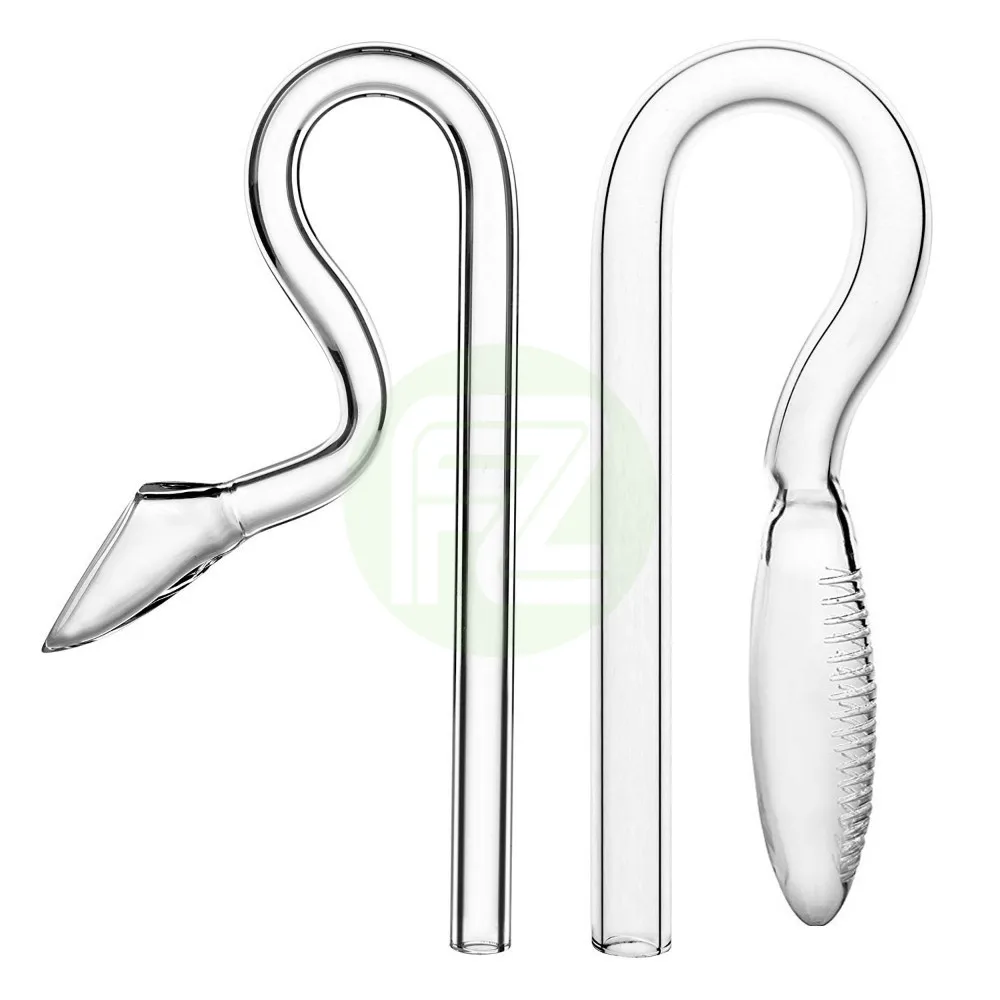 VIV качество ADA прозрачное стекло 10 мм мини-размер фиолетовый приток тока для