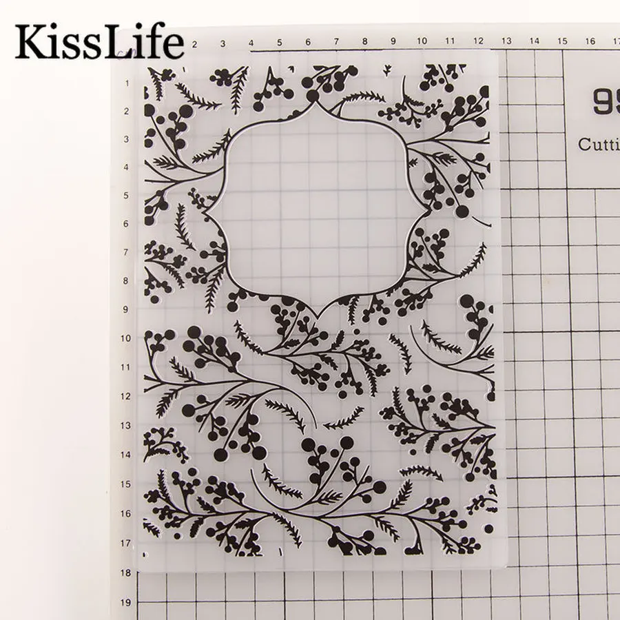 Прямоугольная рамка венок ветка листья пластиковая фоторамка для изготовления