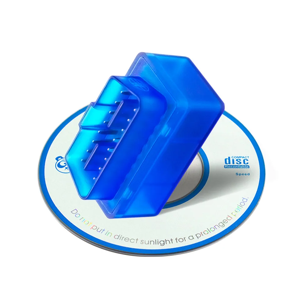 Сканер кода автомобиля ELM327 V1.5 BT OBD2 ELM 327 совместимый с Bluetooth V2.1 OBDII Поддержка Android ПК