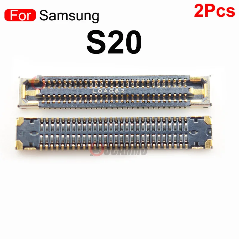 2 шт. для Samsung Galaxy S20 LCD FPC Plug основной платы PCB коннектор материнская плата гибкий