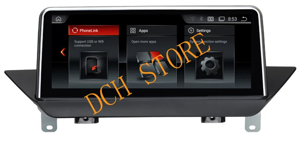 10 25 дюймов Android 0 автомобильный dvd плеер gps навигация радио стерео для BMW X1 E84 2012 2016