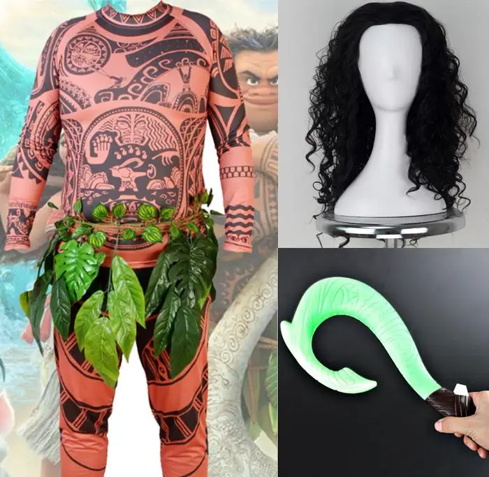 Маай косплей костюмы детский топ брюки парик игрушка блестящий вокальный крючок