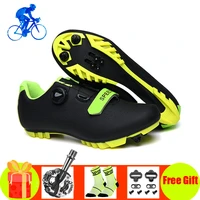 mountain bike shoes men women self locking cycling sneakers sapatilha ciclismo mtb spinning bicycle racing sport shoes