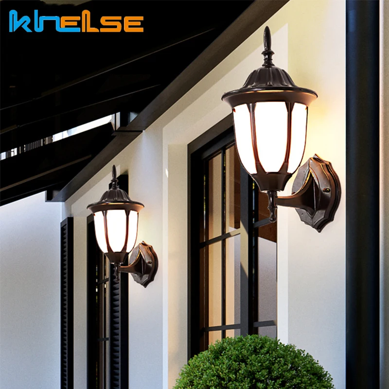 Акриловый настенный светильник в стиле ретро креативное наружное освещение для