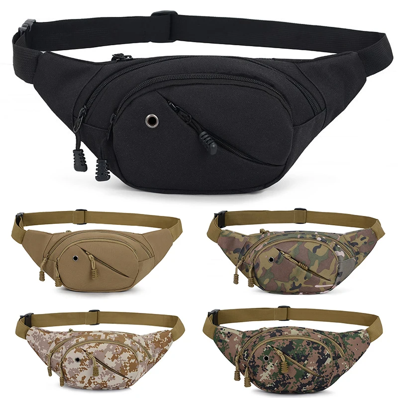 

Камуфляжные поясные сумки для мужчин, забавная сумочка на ремне для бега, велоспорта, унисекс, уличные мешки