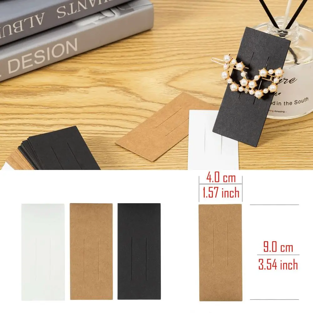 50 шт. Серьги-гвоздики брошь украшения для волос карты упаковка подарочная