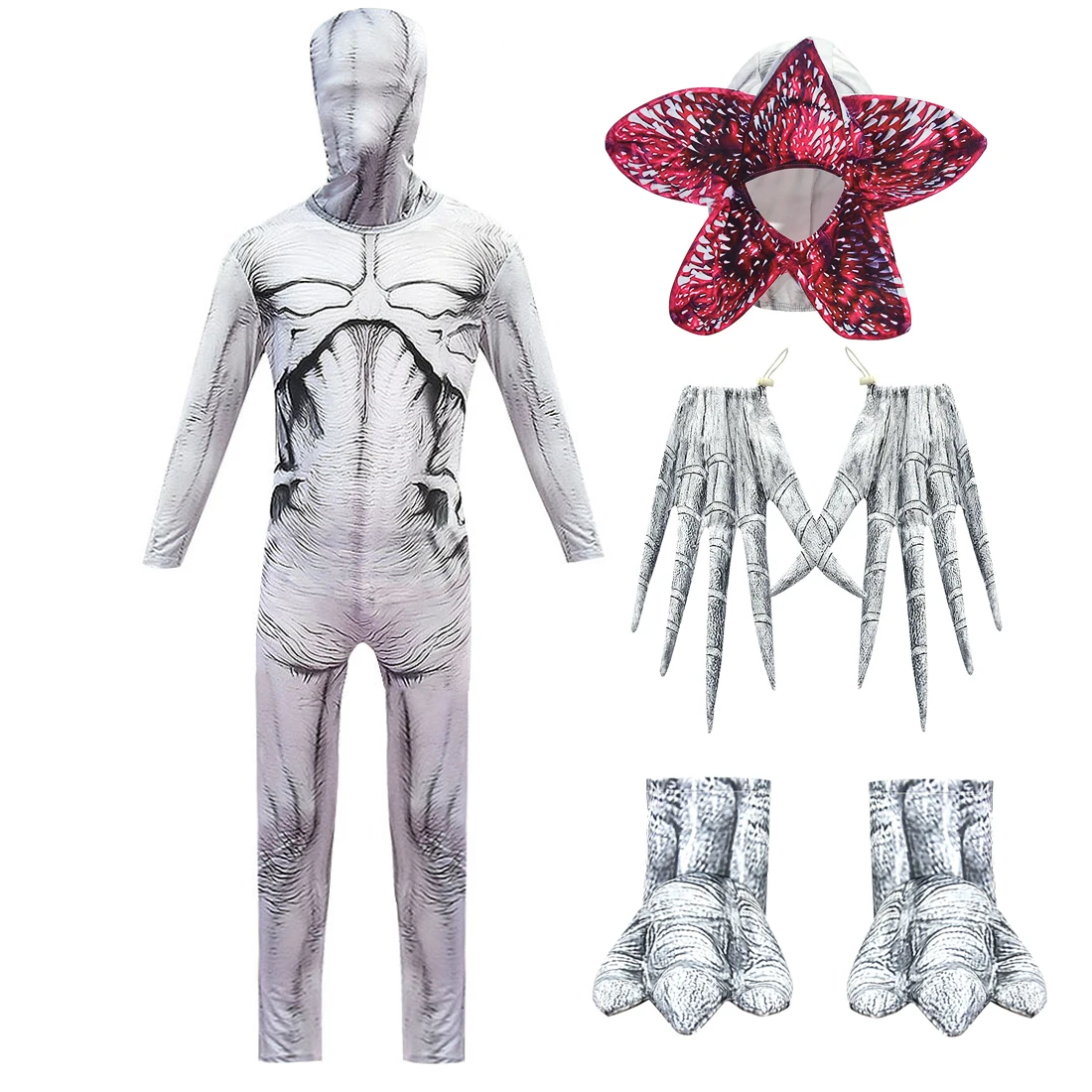 Боди из сериала очень странные демогоргон Монстр Косплэй Хэллоуин Детский