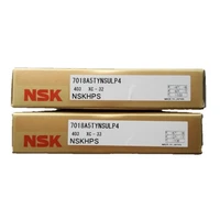 nsk brand 1 pair 7002 h7002c 2rz p4 dt a 15x32x9 sealed angular contact bearings speed spindle bearings cnc abec 7