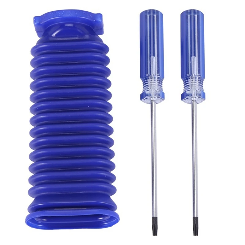 

Soft Velvet Roller Suction Blue Hose Replacement Vacuum Cleaner for Dyson V7 V8 V10 V11 Vacuum Cleaner Parts