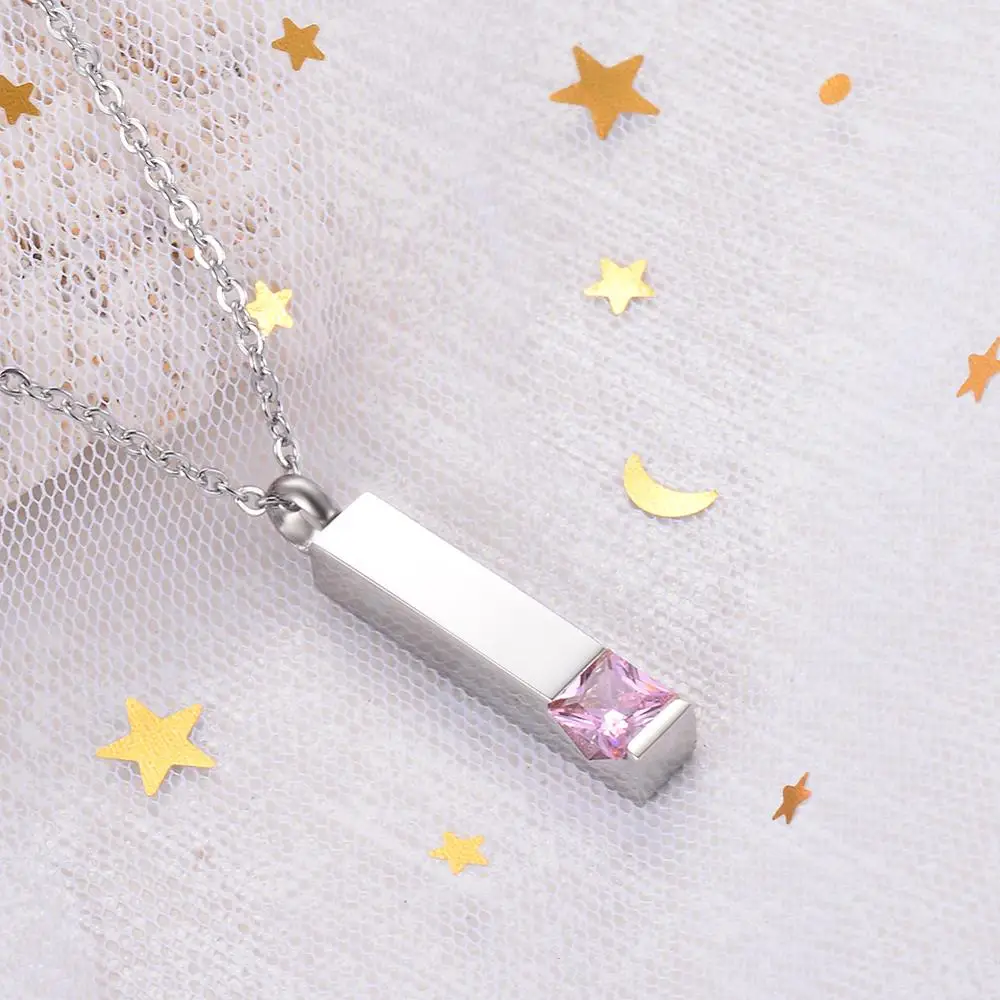 Изготовленный на заказ ожерелье с кремационной урной для пепла держатель