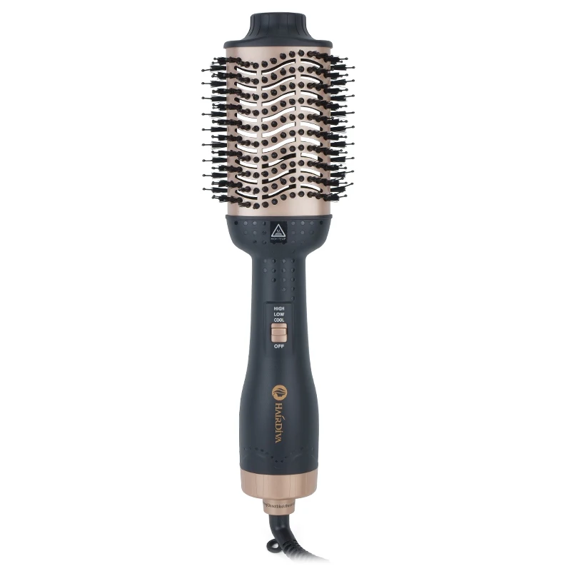 

Five-In-One One-Step Hair Dryer Comb Professional Curler Straightening Curler Brush Smoothing Frizz Ionic Soft Hair Styler