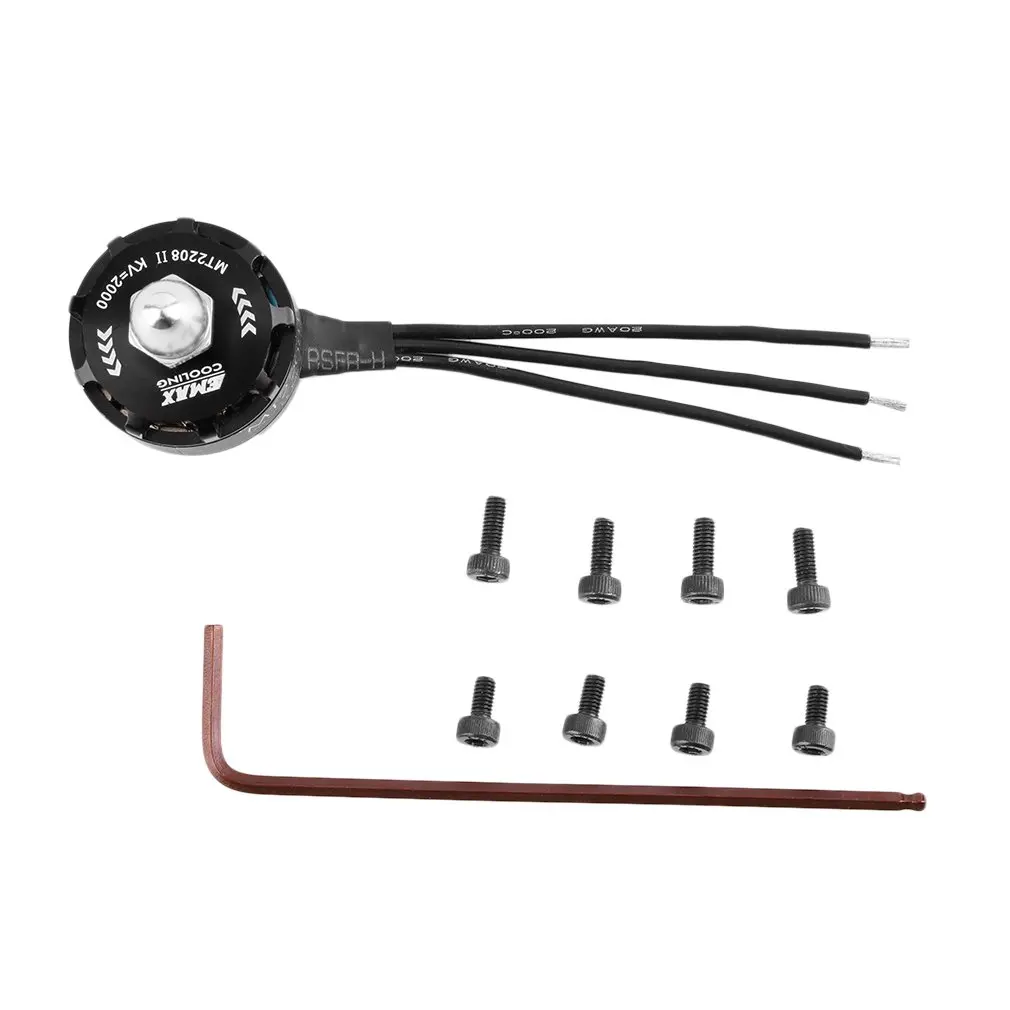 

EMAX охлаждение новый MT2208 II 2000KV бесщеточный двигатель CW для радиоуправляемого мультикоптера
