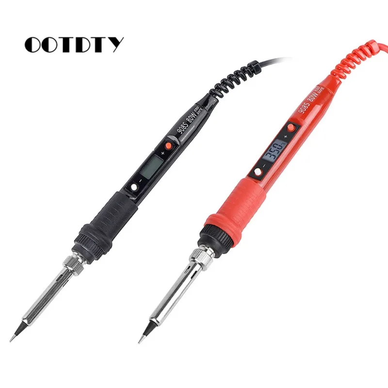 

Набор наконечников для паяльника с термостатом и ЖК-дисплеем, беспроводной сварочный инструмент