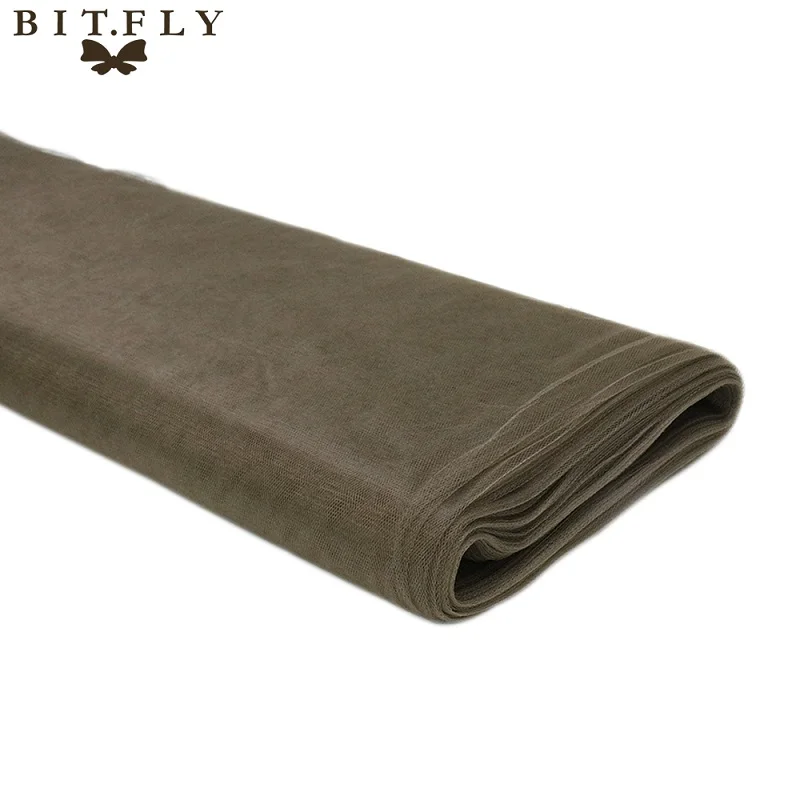 Болт Тюль 5" x40Yards ткань для юбки-пачки нейлон Pew Лук для новобрачных вечерние украшения для свадьбы украшения для свадебной вечеринки - Цвет: Chocolate