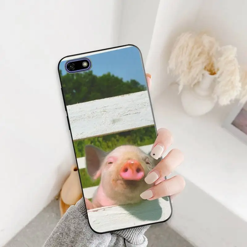 

Funny Cartoon Pig Phone Case For Redmi K 7 8 9 X A Pro Note 4X 5A 6 7 8 Fundas Cover