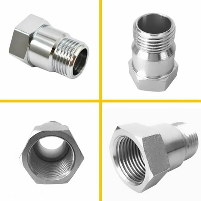 

4Pcs M18X1.5 Car Oxygen Sensor Oxygen Sensor Extension Extender Adapter