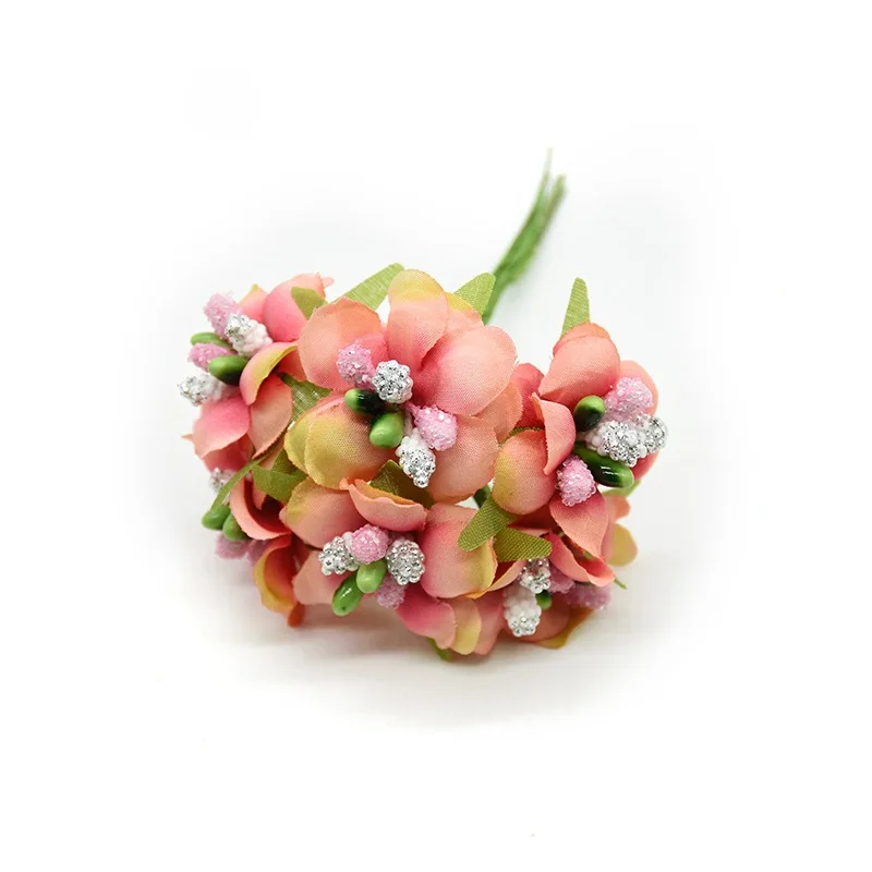 Декоративный букет искусственных цветов 6 шт |