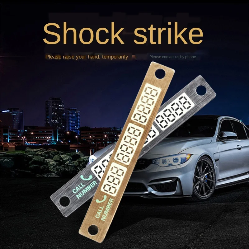 Доска для автомобильной деятельности ABS владелец мобильный телефон номер