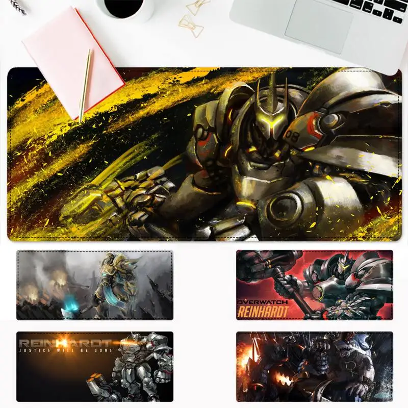 

Accessories Reinhardt Mouse Pad Laptop PC Computer Mause Pad Desk Mat For Big Gaming Mouse Mat For Overwatch/CS GO