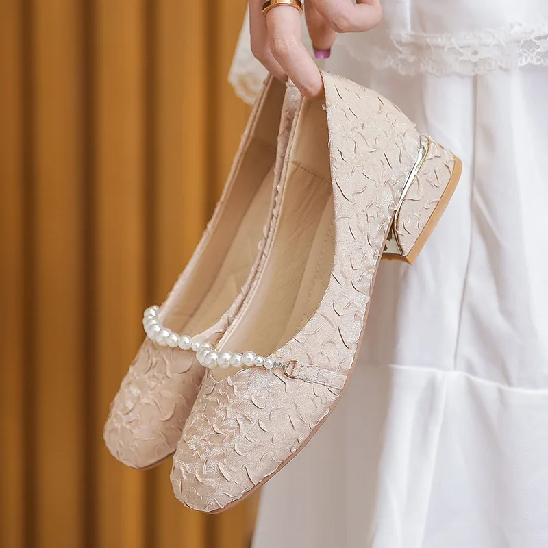 

Vintage Mary Jane British Style Small Leather Shoes Female Jk Shoes Round Toe Thick Sole Shoes 2021 New Large Size Shoes 41-43