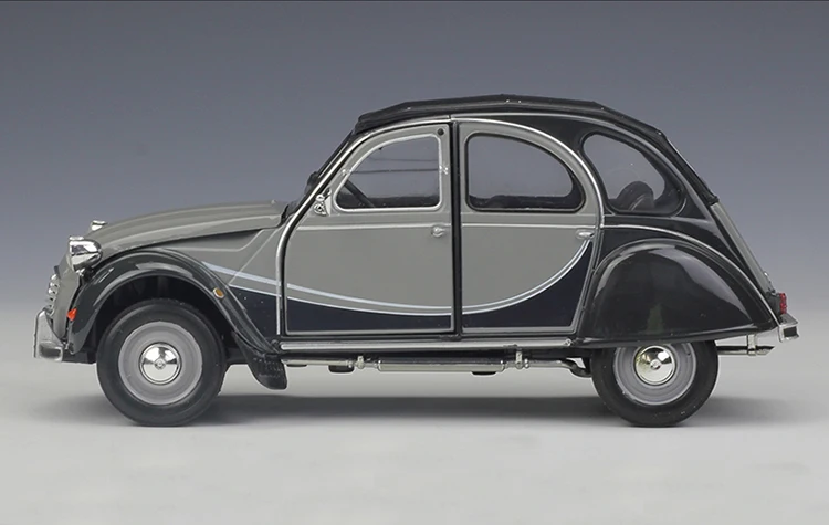 WELLY 1:24 весы CITROEN 2CV 6 Charleston литье под давлением металлическая классическая модель автомобиля игрушечный автомобиль из сплава для детей Коллекция подарков