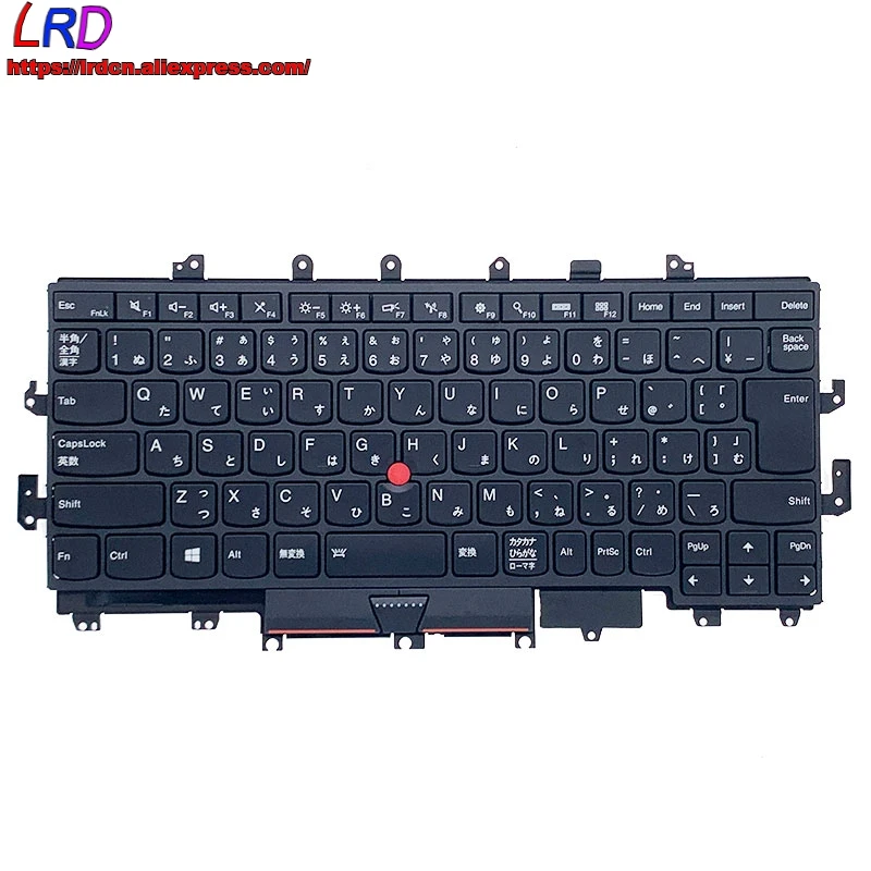 original jp japanese backlit keyboard for lenovo thinkpad x1 yoga 1st gen laptop free global shipping