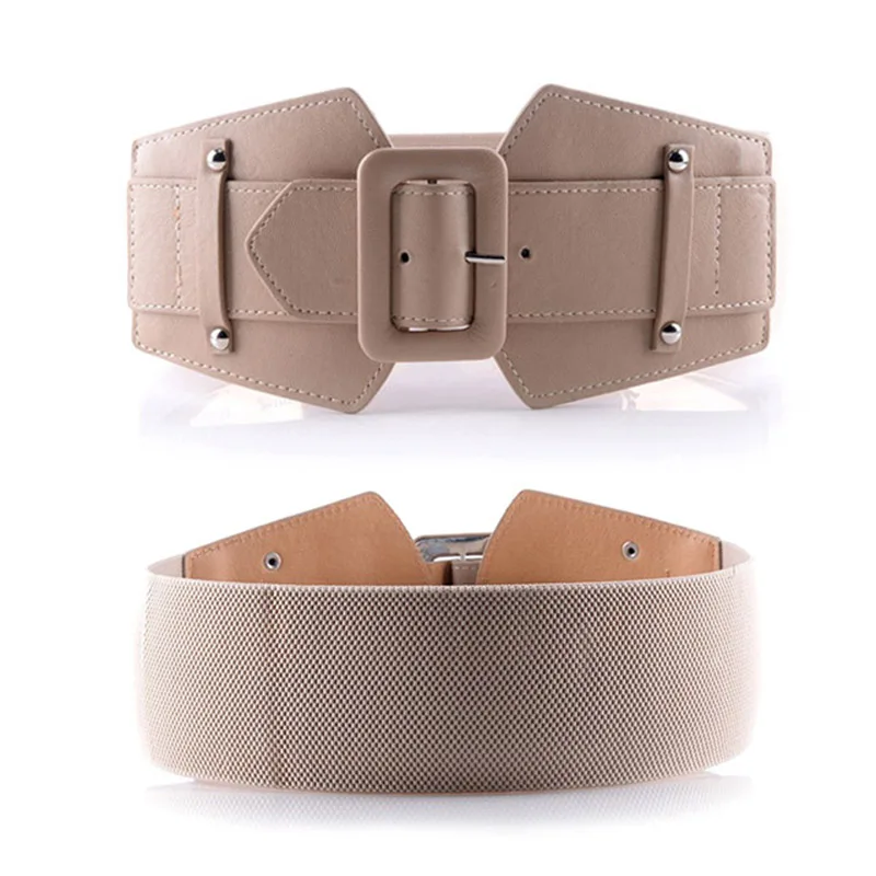 Женский винтажный ремень из искусственной кожи креативный эластичный