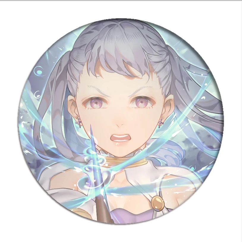 

Black Clover Cosplay Badges Asta/ Yuno Brooch Icon Collection Bags Noell Silva Breastpin for Backpacks Clothing