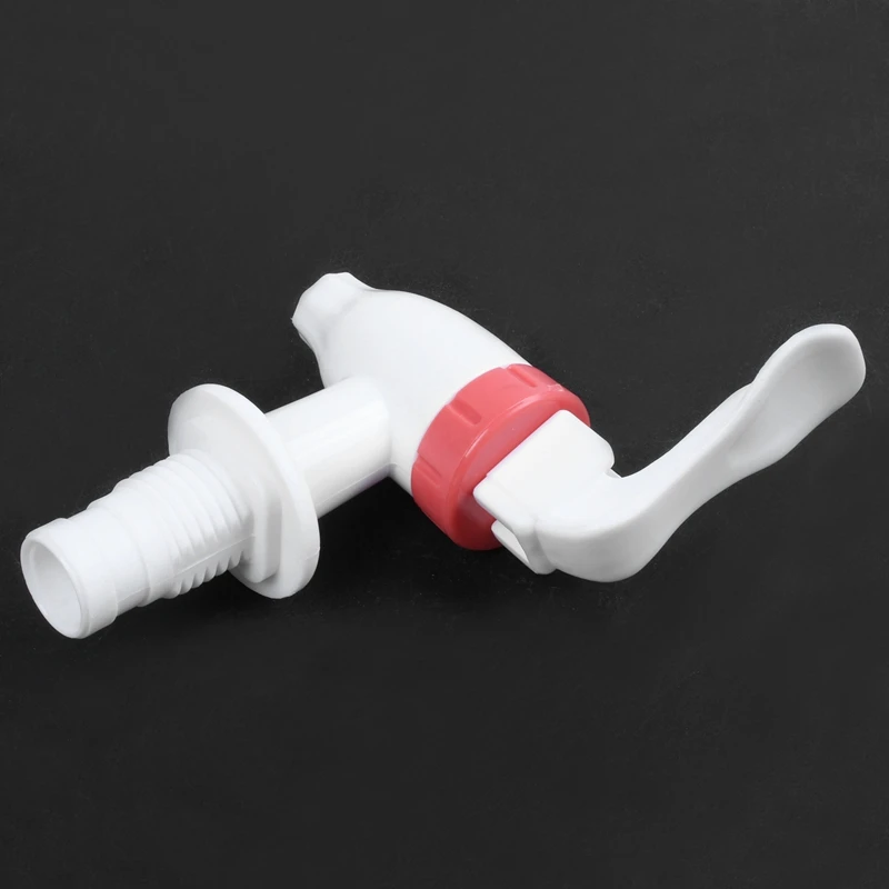White Red Push Type Plastic Replacement Water Dispenser Tap Faucet | Обустройство дома