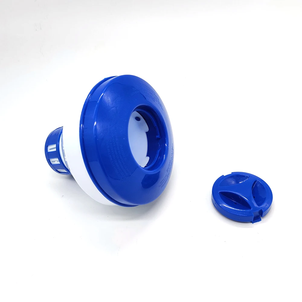 

Плавающий дозатор хлора для бассейна, 8-дюймовый, большая емкость, с фиксирующей крышкой, для предотвращения выпадения хлора в таблетках